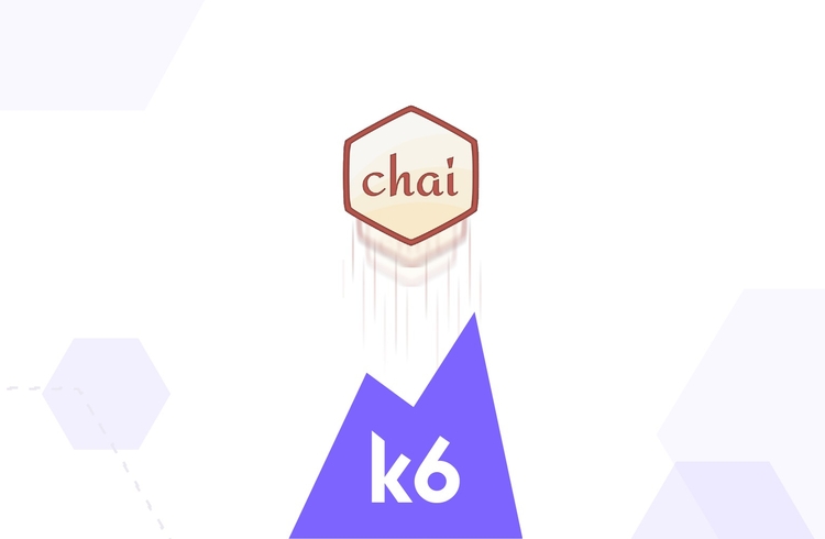 Using chai with k6